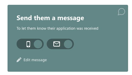 Integration setup screenshot
